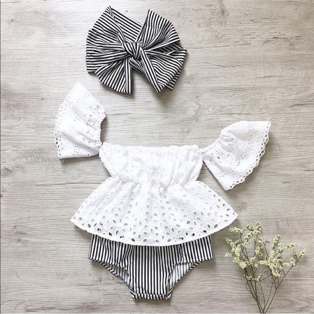 Baby girl matching set